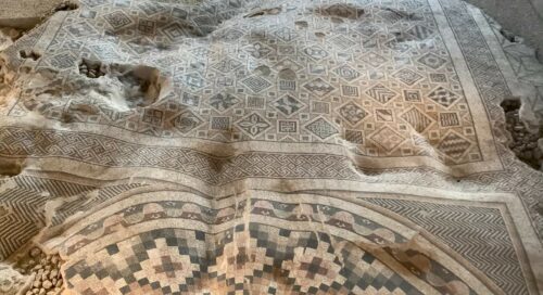 hatay'da en büyük mozaik