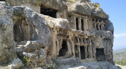 muğla fethiye saklıkent tlos antik kenti