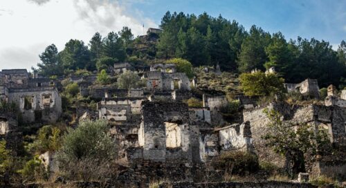 muğla-fethiye-tatili-kayaköy-harabeleri