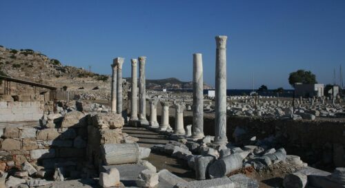 knidos antik kenti datça