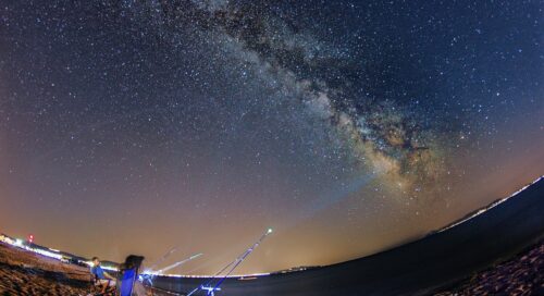 sarımsaklı'da gece balıkçıları