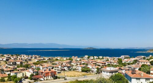 cunda adası panorama