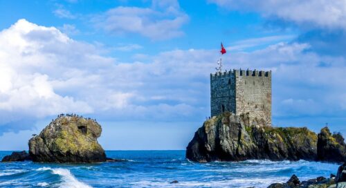 rize kız kulesi nerede