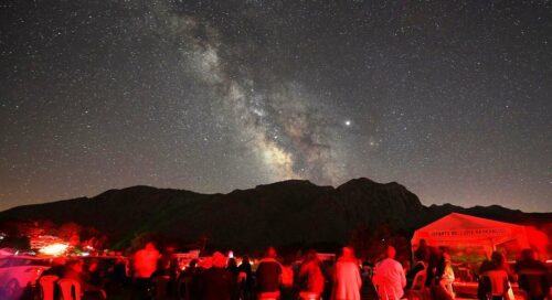 Melikler Yaylası’nda Gökyüzü Şöleni